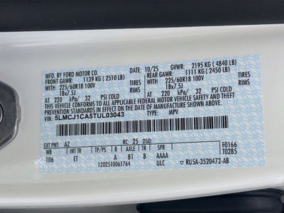 2026 Lincoln Corsair Premiere