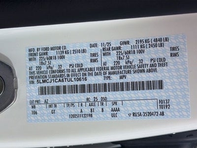 2026 Lincoln Corsair Premiere