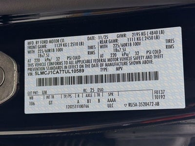 2026 Lincoln Corsair Premiere