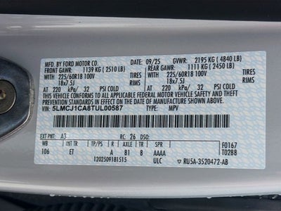 2026 Lincoln Corsair Premiere