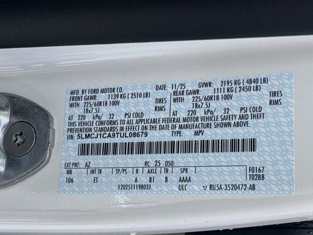 2026 Lincoln Corsair Premiere