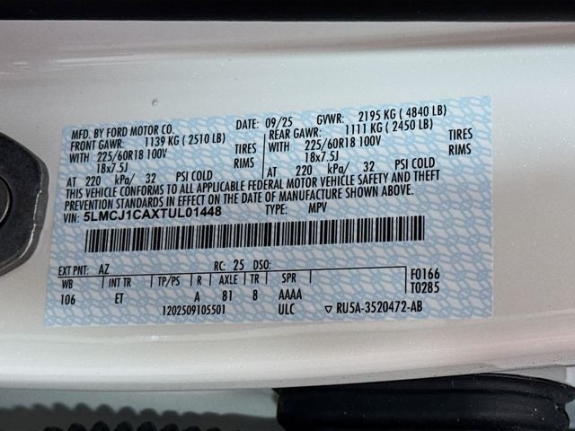 2026 Lincoln Corsair Premiere