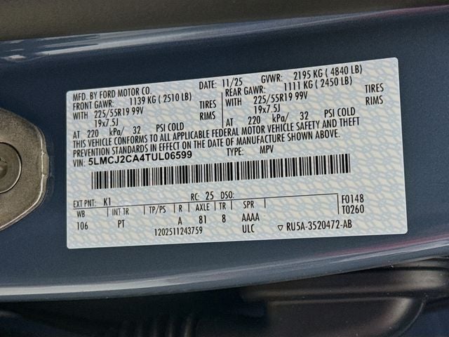 2026 Lincoln Corsair Reserve