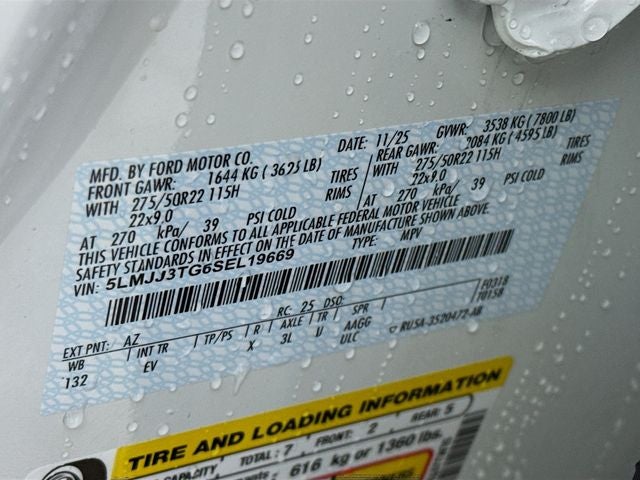 2025 Lincoln Navigator L Black Label