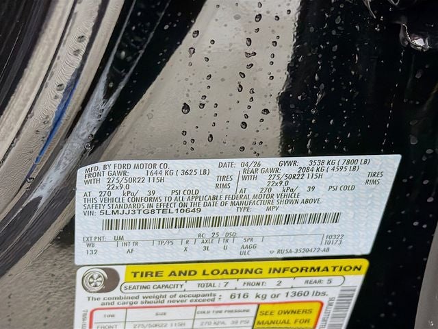 2026 Lincoln Navigator L Black Label