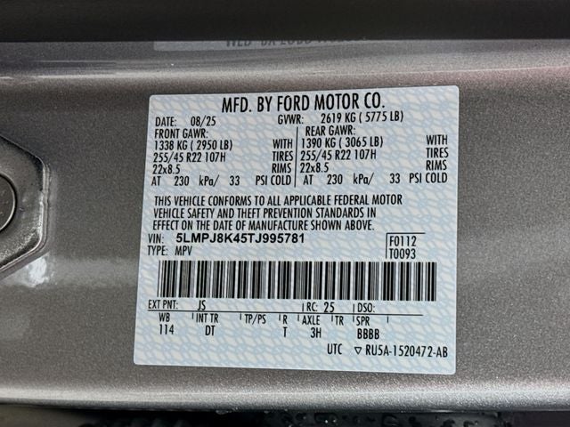 2026 Lincoln Nautilus Reserve