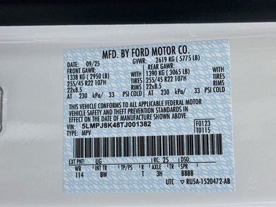 2026 Lincoln Nautilus Reserve