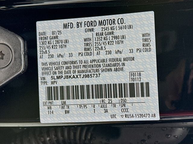 2026 Lincoln Nautilus Reserve