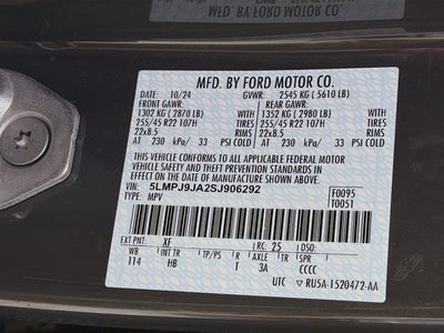 2025 Lincoln Nautilus Black Label