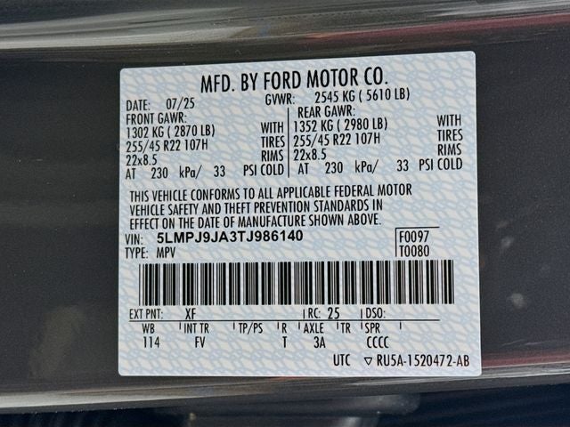 2026 Lincoln Nautilus Black Label