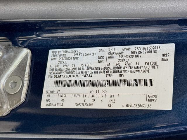 2018 Lincoln MKC Reserve