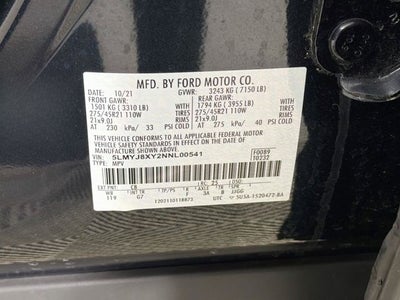 2022 Lincoln Aviator Plug-In Hybrid Grand Touring