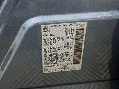 2017 INFINITI QX60 Base