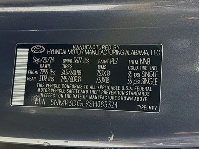 2025 Hyundai Santa Fe XRT