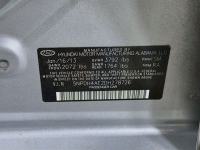 2013 Hyundai Elantra Limited