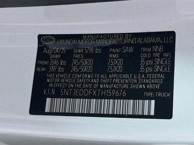 2026 Hyundai Santa Cruz Limited