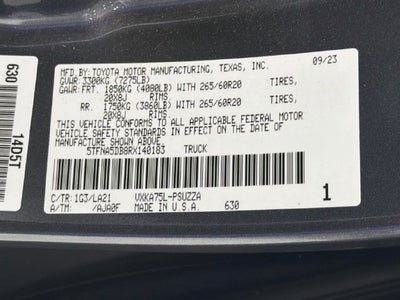 2024 Toyota Tundra Platinum