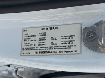 2019 Tesla Model 3 Performance