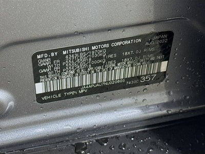 2022 Mitsubishi Outlander Sport 2.0 LE