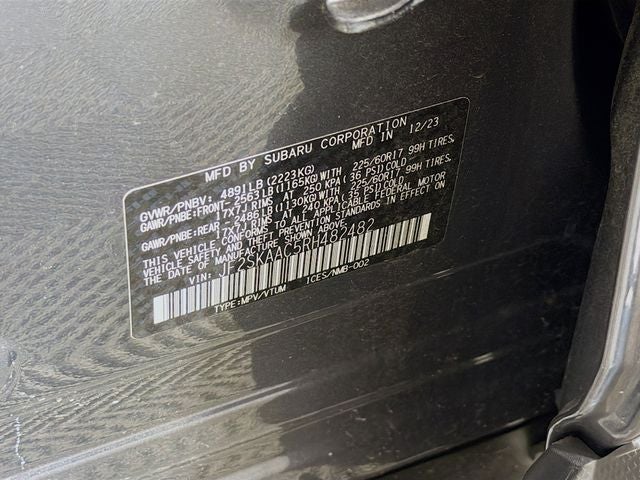 2024 Subaru Forester Base