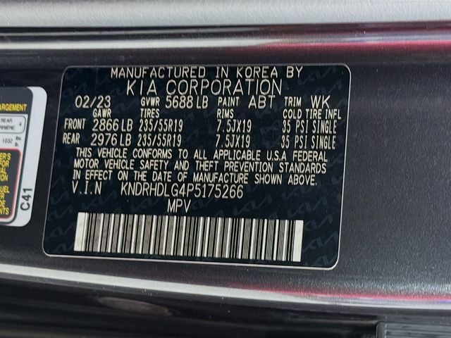 2023 Kia Sorento Hybrid EX