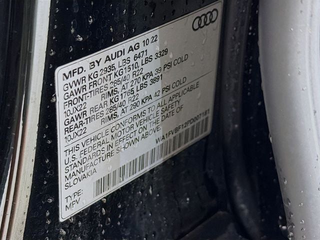 2023 Audi Q8 55 Prestige quattro