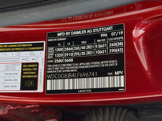 2020 Mercedes-Benz GLC GLC 63 AMG® 4MATIC®