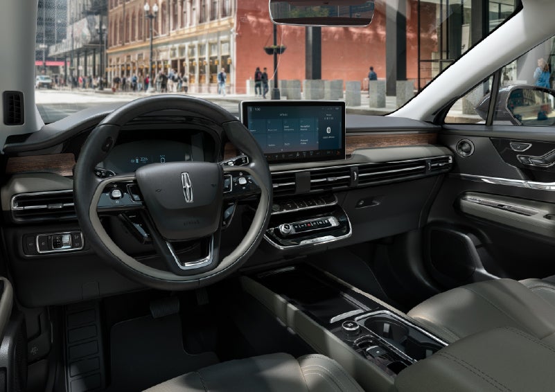 The interior dashboard of 2026 Lincoln Corsair® SUV is shown here. | Bozard Lincoln in Saint Augustine FL