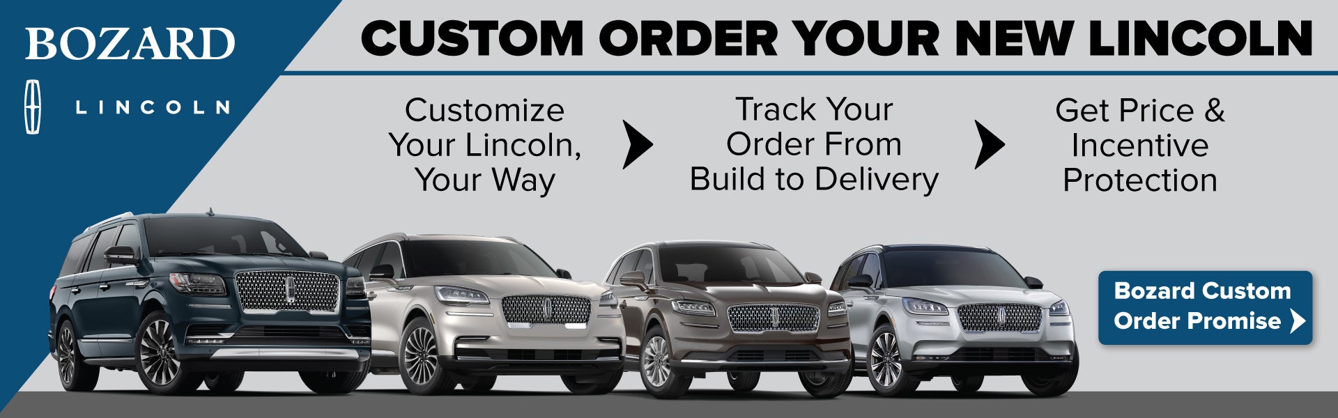 Order Your New Lincoln from Bozard Lincoln of St Augustine